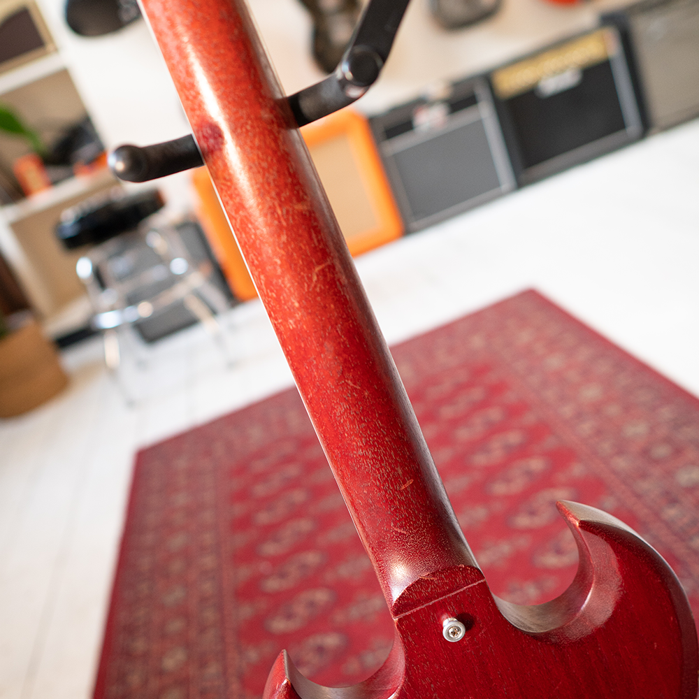 2011 Gibson SG Classic P90 Electric Guitar - Satin Cherry Red - Preowned