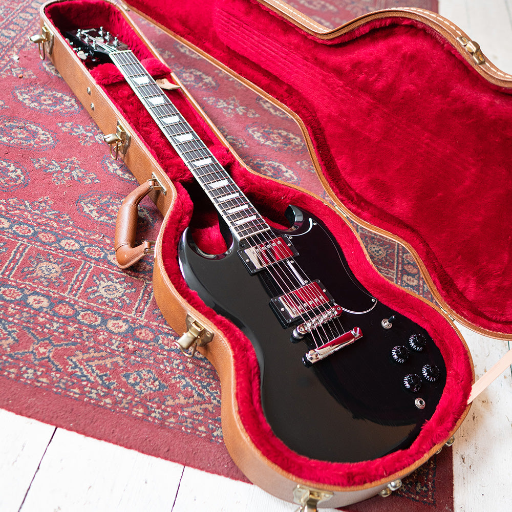 2017 Gibson SG Standard With OHSC - Ebony - Preowned