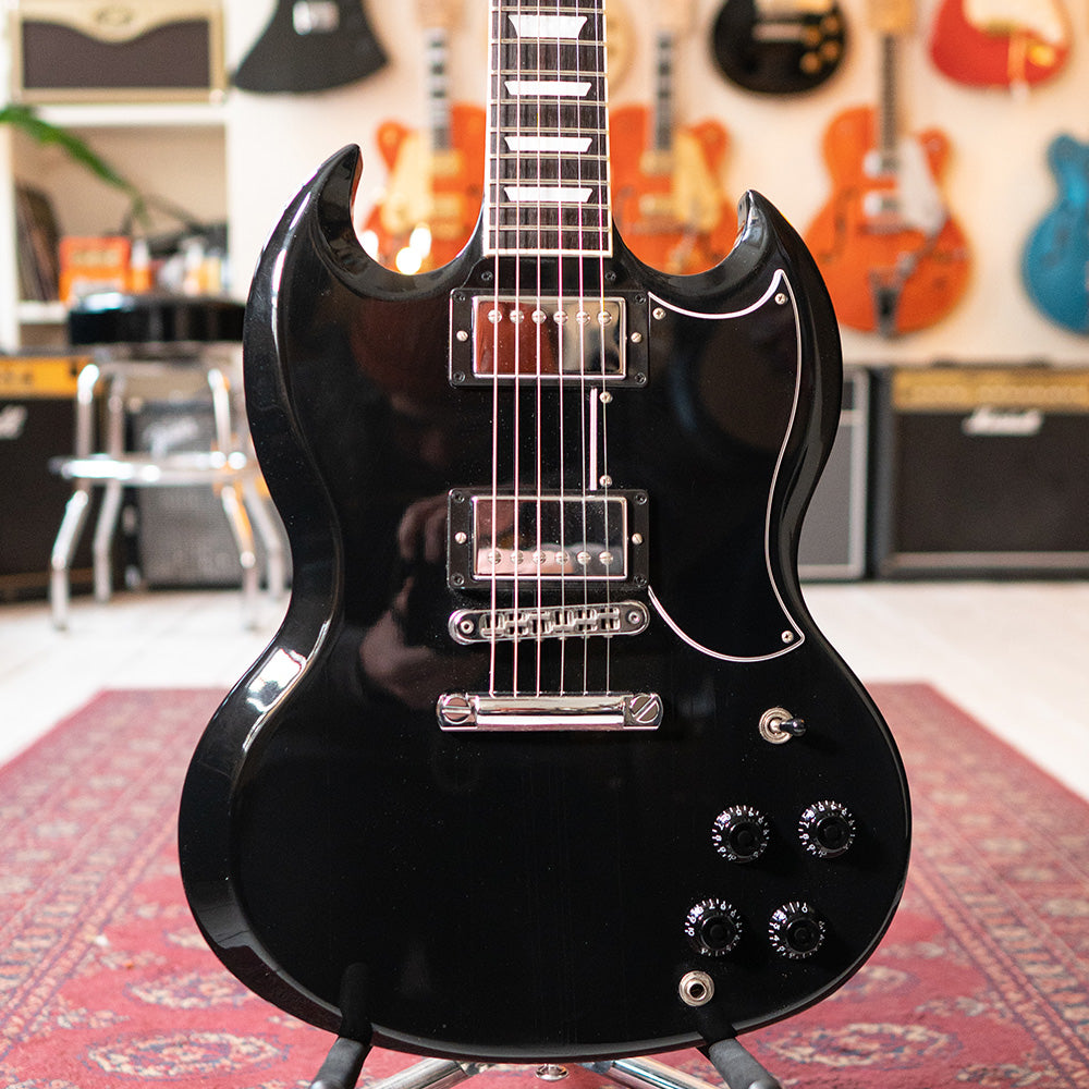 2017 Gibson SG Standard With OHSC - Ebony - Preowned
