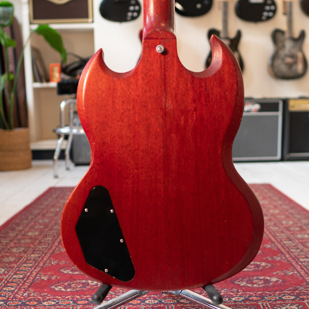 2011 Gibson SG Classic P90 Electric Guitar - Satin Cherry Red - Preowned