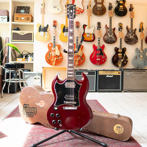 1997 Gibson SG Standard Left Handed - Cherry - Preowned with Hard Case