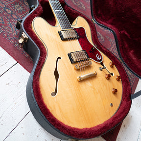 Epiphone MIK Sheraton Electric Guitar W/Hard Case - Natural - Preowned