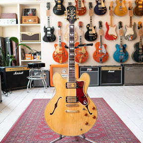 Epiphone MIK Sheraton Electric Guitar W/Hard Case - Natural - Preowned