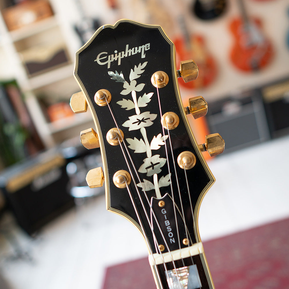 Epiphone MIK Sheraton Electric Guitar W/Hard Case - Natural - Preowned