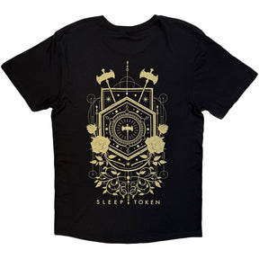 Sleep Token Unisex T-Shirt: Emergence House Veridian - Black