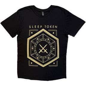 Sleep Token Unisex T-Shirt: Emergence House Veridian - Black