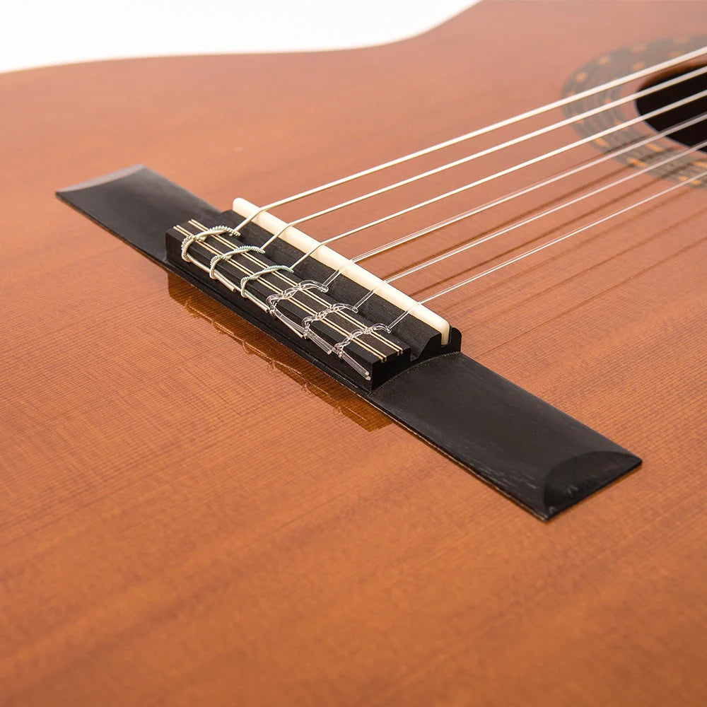 Santos Martinez SM500CE Allegro Cutaway Electro-Classic Guitar - Natural High Gloss