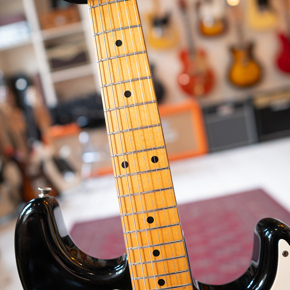 1984-87 Squier Made in Japan E Series Stratocaster - Black - Preowned