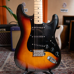 1991/93 Squier Made In Japan 'Silver Series' Stratocaster - Sunburst - Maple Board - Preowned