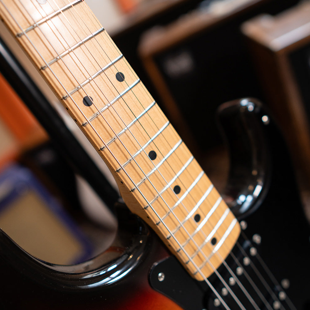 1991/93 Squier Made In Japan 'Silver Series' Stratocaster - Sunburst - Maple Board - Preowned