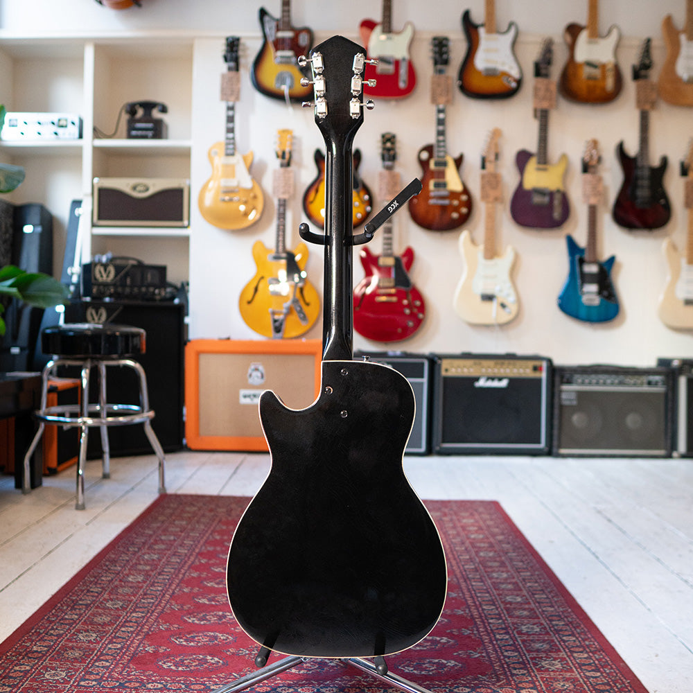 1962 Silvertone 1423 Jupiter - Fully Restored - Metallic Black - OHSC - Preowned