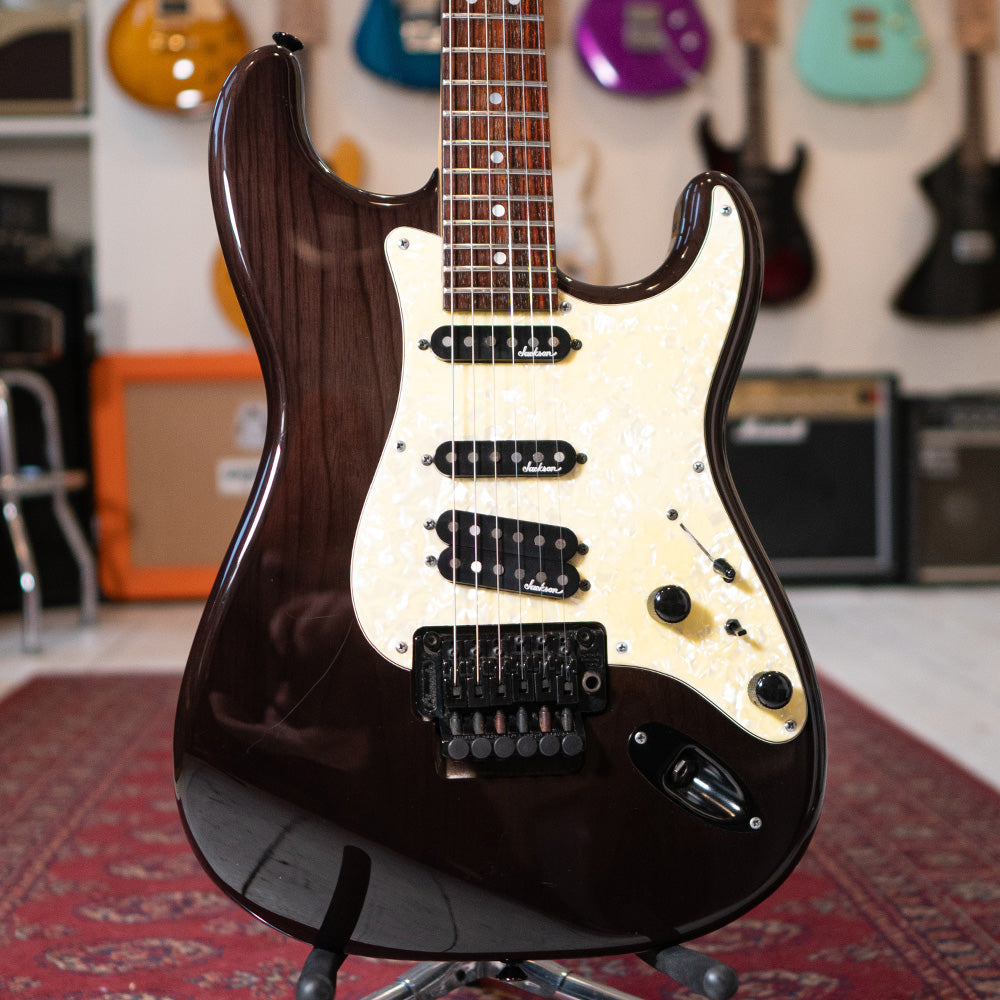 Charvel Made in Japan ST Custom Electric Guitar - Black - Preowned