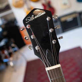 1962 Silvertone 1423 Jupiter - Fully Restored - Metallic Black - OHSC - Preowned