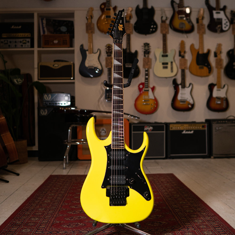 Ibanez SX Series Electric Guitar Made In Korea - Neon Yellow - Preowned