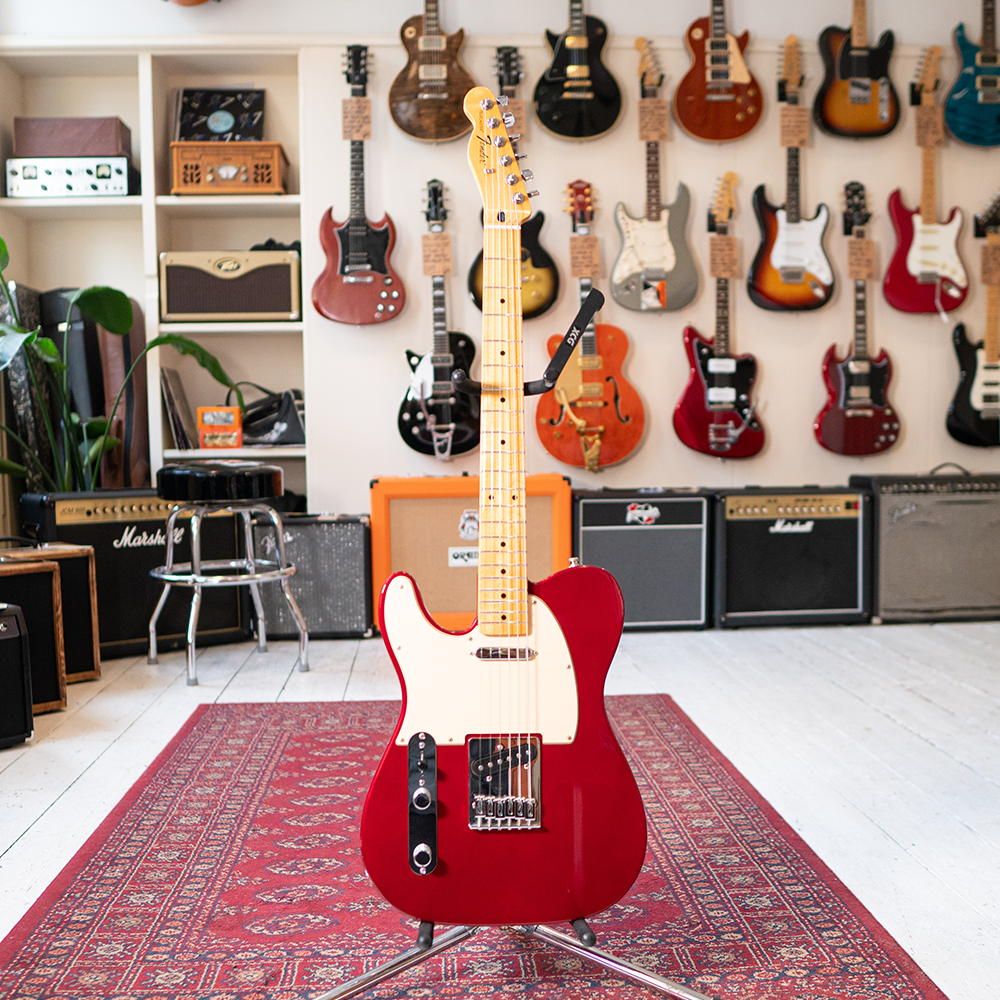 Fender MIM Standard Telecaster - Candy Apple Red 'Lefty' - Hard Case - Preowned