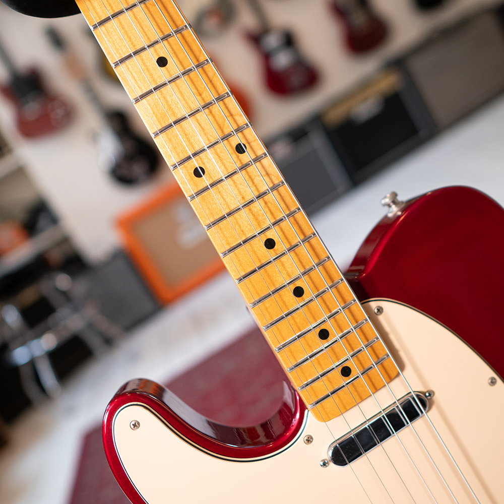 Fender MIM Standard Telecaster - Candy Apple Red 'Lefty' - Hard Case - Preowned