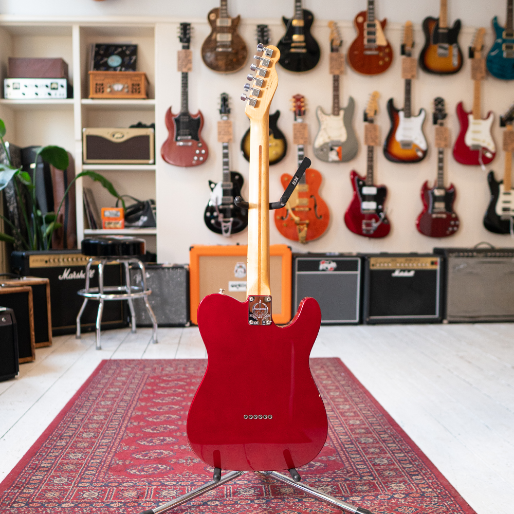 Fender MIM Standard Telecaster - Candy Apple Red 'Lefty' - Hard Case - Preowned