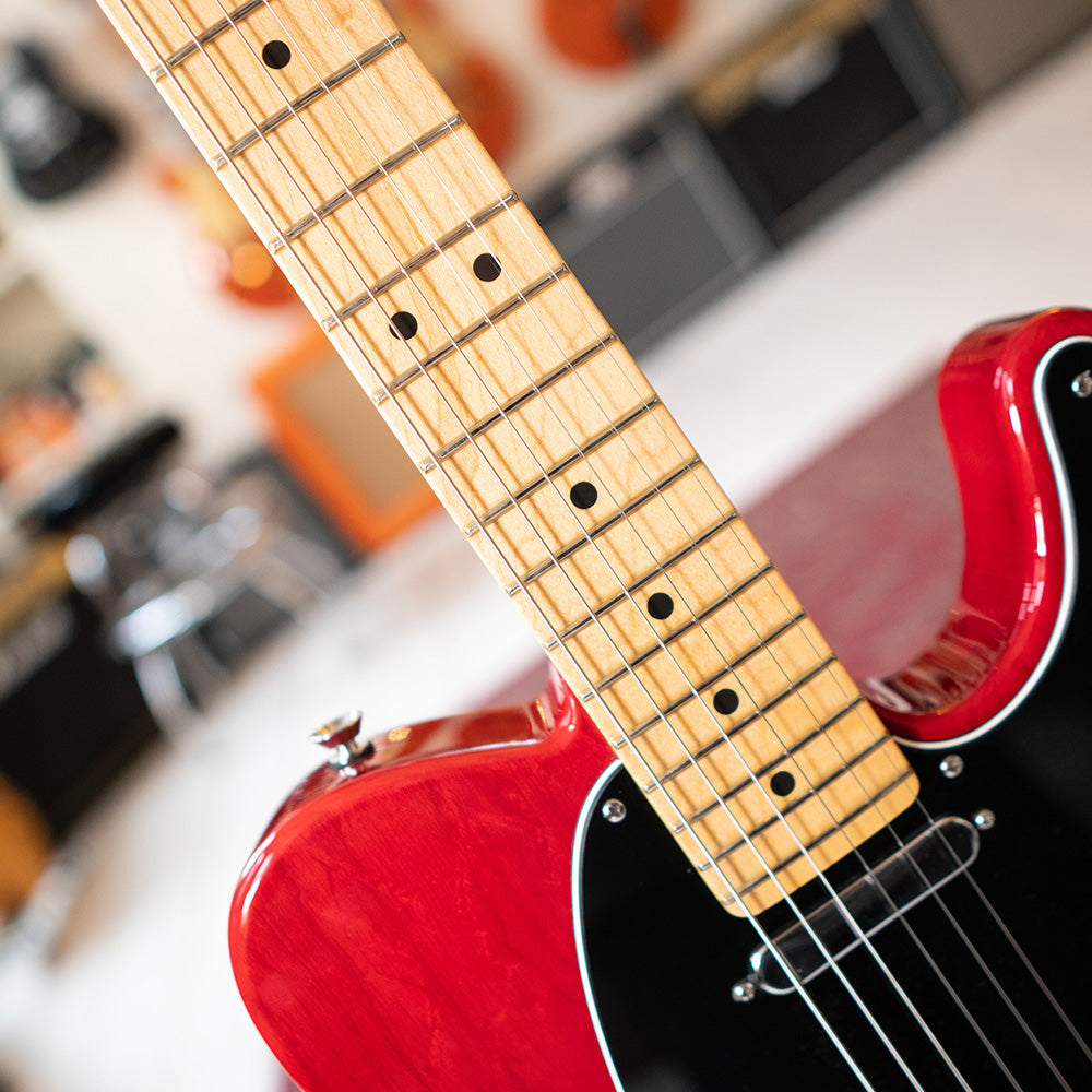2010 Fender American Standard Telecaster With OHSC - Crimson Red Trans - Preowned