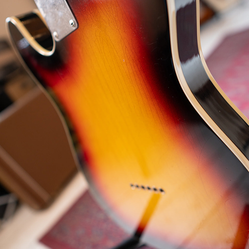 2005 Fender Custom Shop '1960' Relic Custom Telecaster - 3 Tone Sunburst - OHSC - Preowned