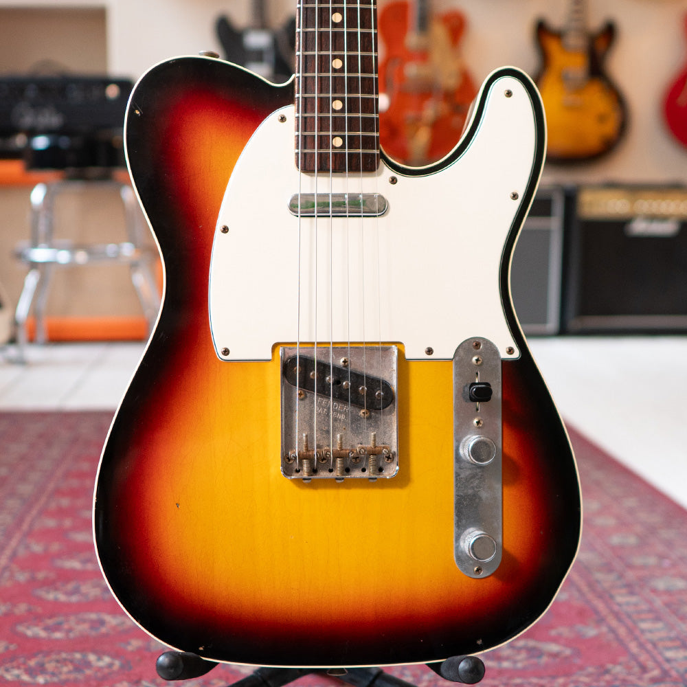 2005 Fender Custom Shop '1960' Relic Custom Telecaster - 3 Tone Sunburst - OHSC - Preowned