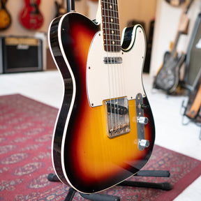 2005 Fender Custom Shop '1960' Relic Custom Telecaster - 3 Tone Sunburst - OHSC - Preowned