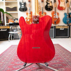 2010 Fender American Standard Telecaster With OHSC - Crimson Red Trans - Preowned