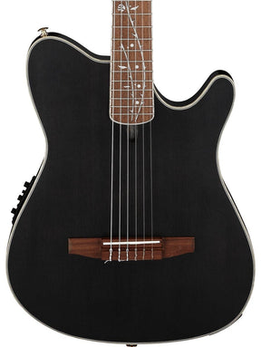 Ibanez TOD10N Tim Henson Signature "Tree of Death" Nylon-String Electro Acoustic Guitar in Transparent Black - B-Stock
