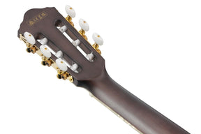 Ibanez TOD10N Tim Henson Signature "Tree of Death" Nylon-String Electro Acoustic Guitar in Transparent Black - B-Stock