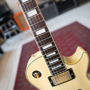 1985 Tokai LC-60 Les Paul Custom Style In Vintage White Burst With Gig Bag - Preowned