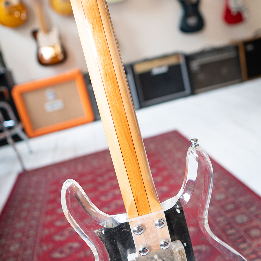 1970's Univox UHS1 Acrylic Dan Armstrong Clone - Hard Case - Preowned