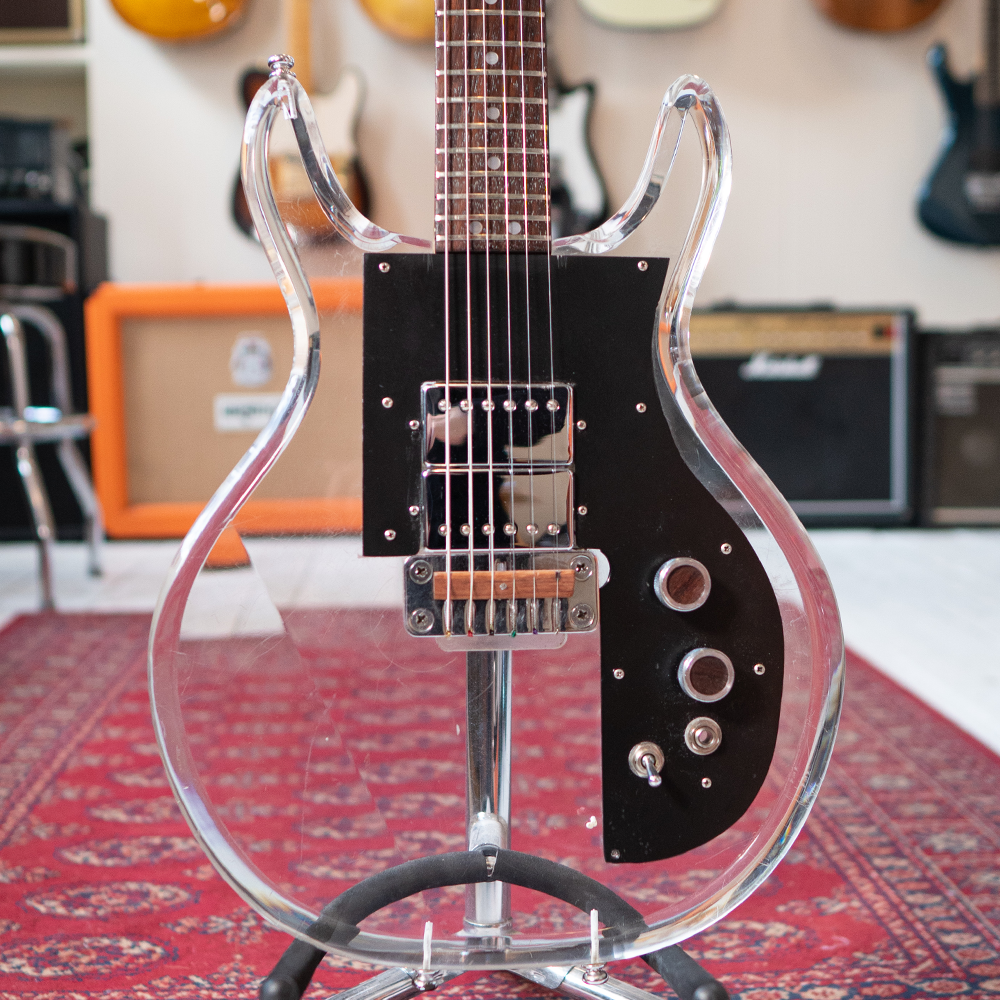 1970's Univox UHS1 Acrylic Dan Armstrong Clone - Hard Case - Preowned