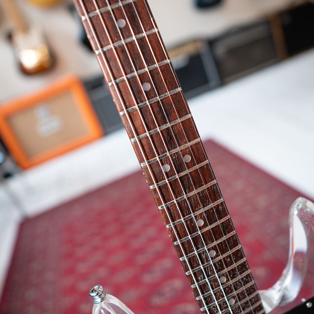 1970's Univox UHS1 Acrylic Dan Armstrong Clone - Hard Case - Preowned