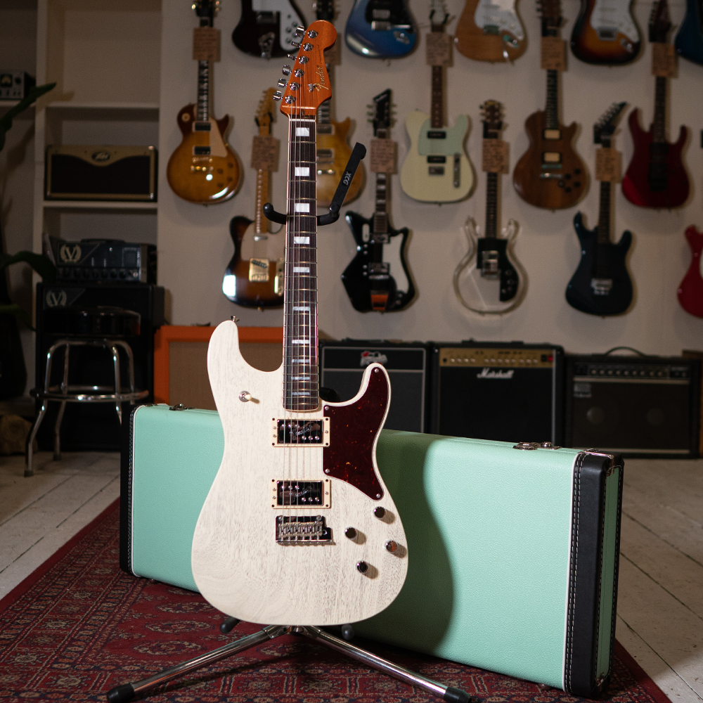 2019 Fender Parallel Universe Uptown Stratocaster - Static White - OHSC - Preowned