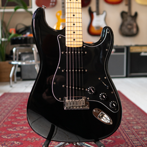2005 Fender USA Standard Stratocaster - Black with Original Hard Case - Preowned