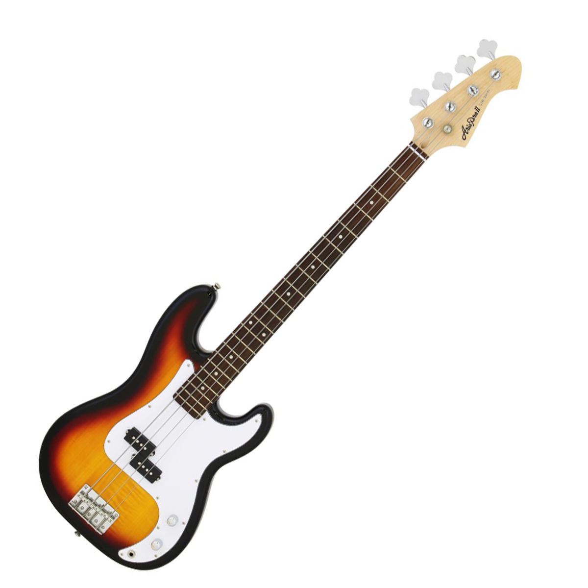 Aria STB Precision Electric Bass - Rosewood Fingerboard - 3 Tone Sunburst