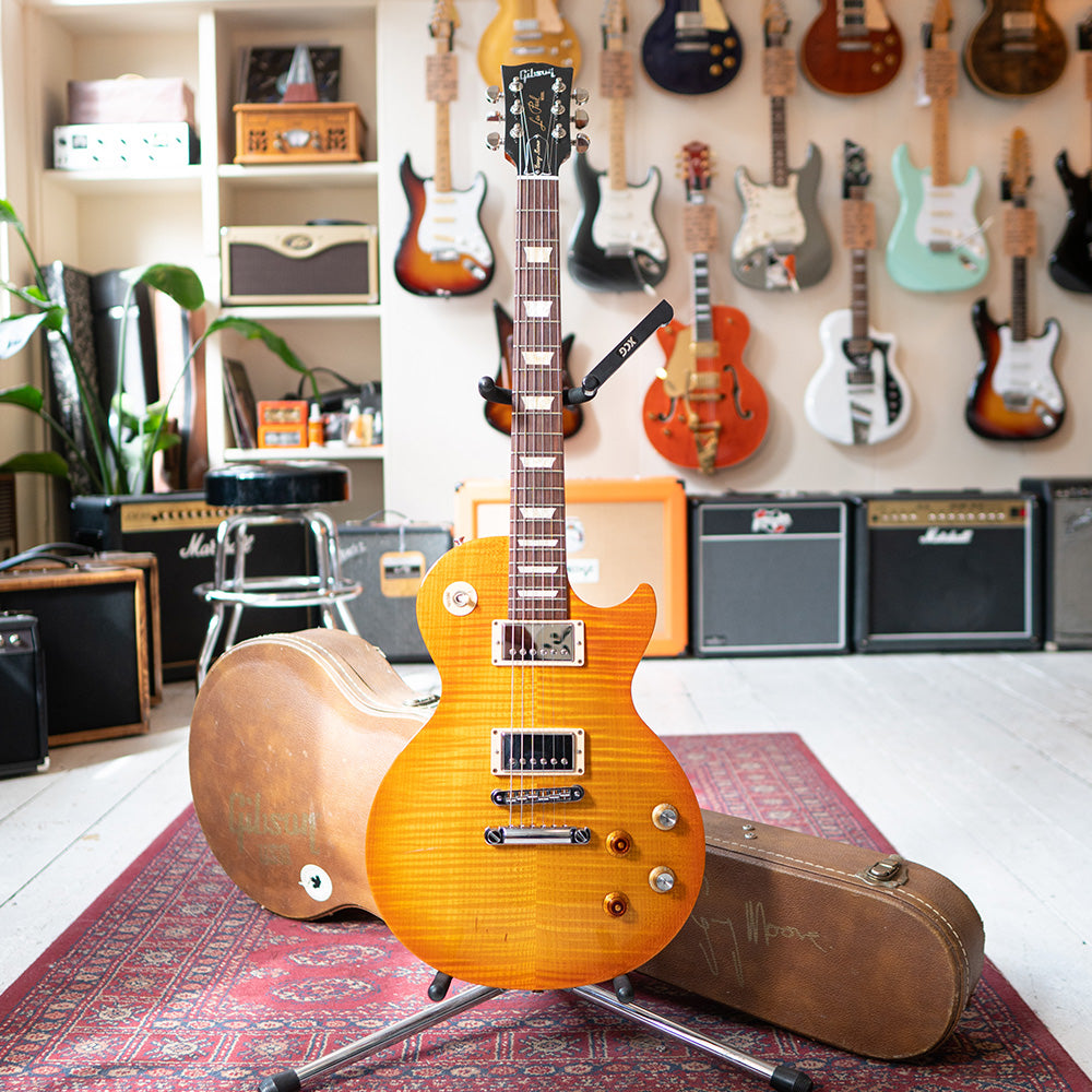 2013 Gibson Gary Moore Les Paul Standard - Lemonburst - Preowned