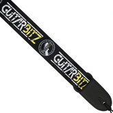 Guitarbitz Music Store - City of Bath Guitar Strap - Black & Yellow