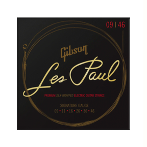 Gibson Les Paul Premium Silk Wrapped Electric Guitar Strings 9-46