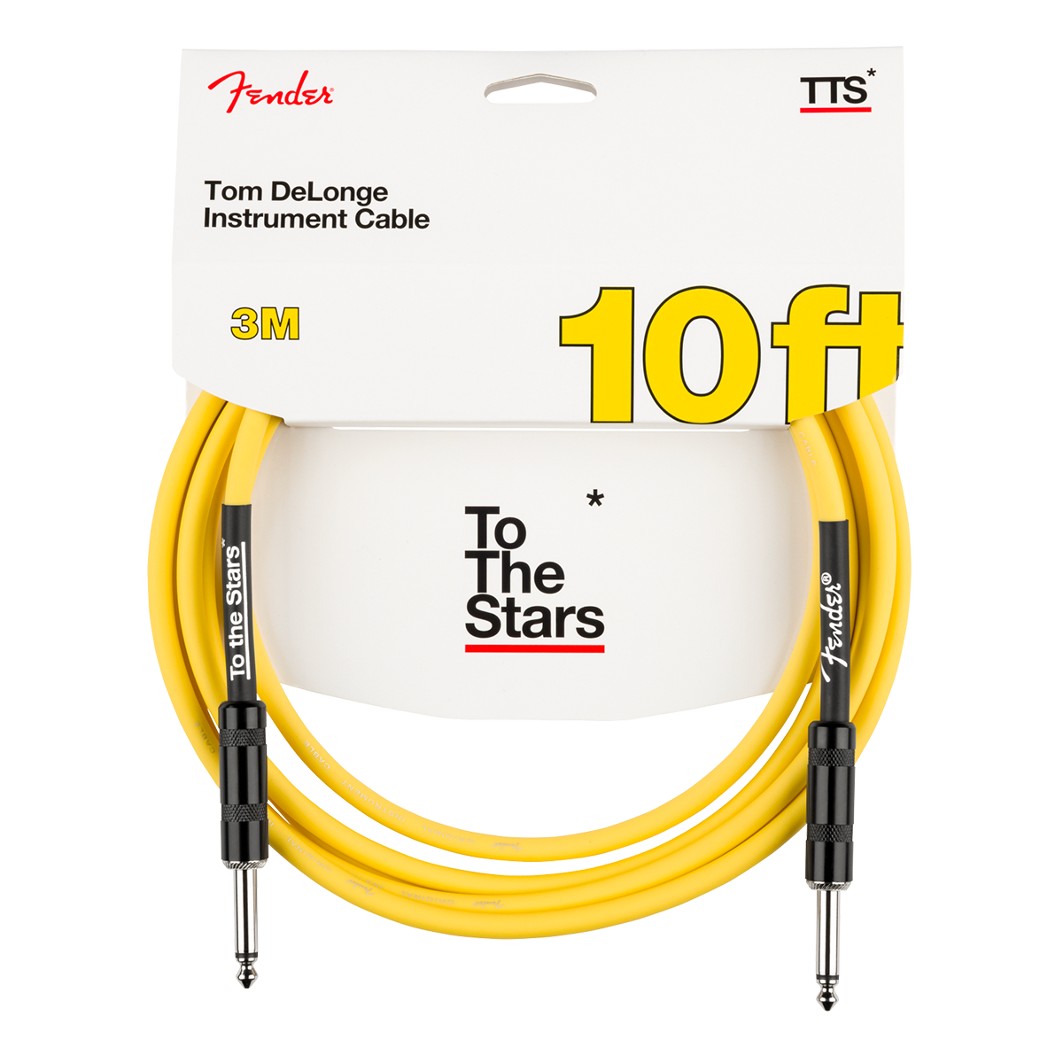 Fender Tom DeLonge 'To The Stars' Instrument Cable - 10ft / 3meters