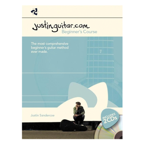 The JustinGuitar.com Beginners Course Book & 2 CD's