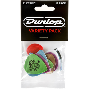 Jim Dunlop PVP113 Electric Guitar Plectrum Variety Pack - 12 Pack