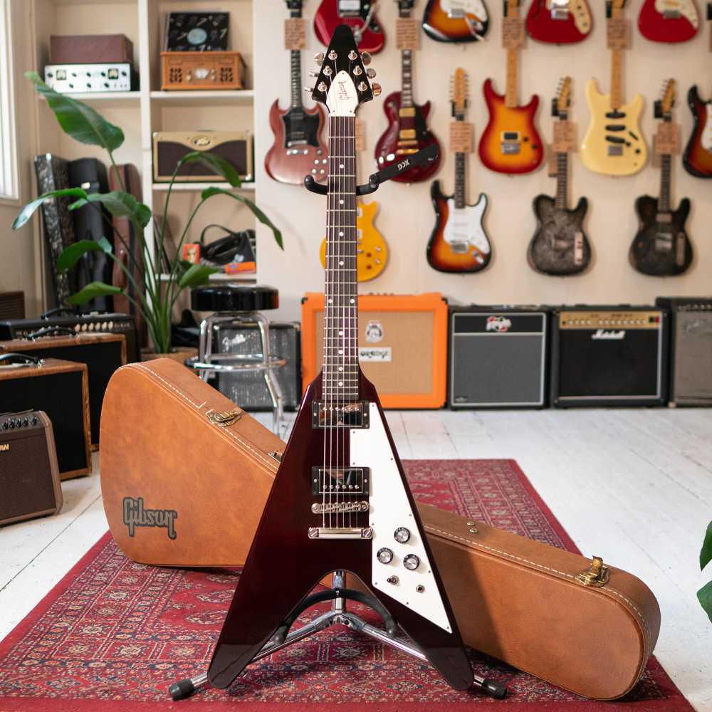 2017 Gibson Flying V - Wine Red with Gibson Hard Case - Preowned