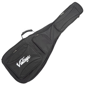 Vintage Deluxe Dreadnought Guitar Bag ~ Black