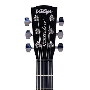 Vintage VE440MS Statesboro Series Electro Acoustic Dreadnought Guitar - Natural Moonshine