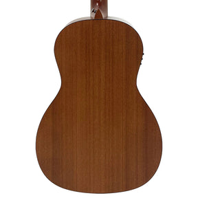 Vintage VE8800MS Statesboro Series Electro Acoustic Parlour Guitar - Natural Moonshine