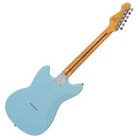 Vintage REVO Series 'Colt HH Twin Hardtail' Electric Guitar ~ Laguna Blue