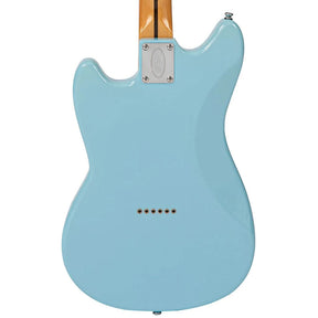 Vintage REVO Series 'Colt HH Twin Hardtail' Electric Guitar ~ Laguna Blue
