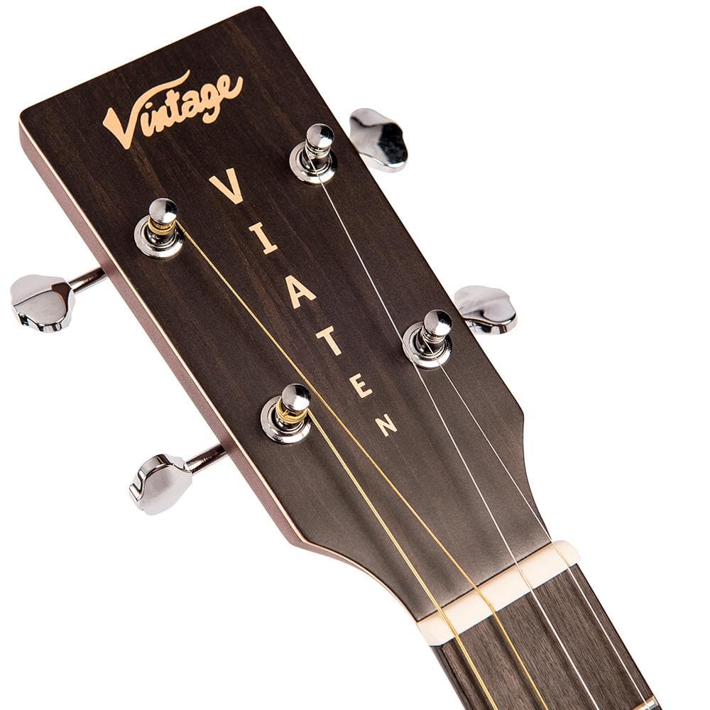 Vintage  'Viaten' Paul Brett Acoustic Tenor Guitar ~ Natural