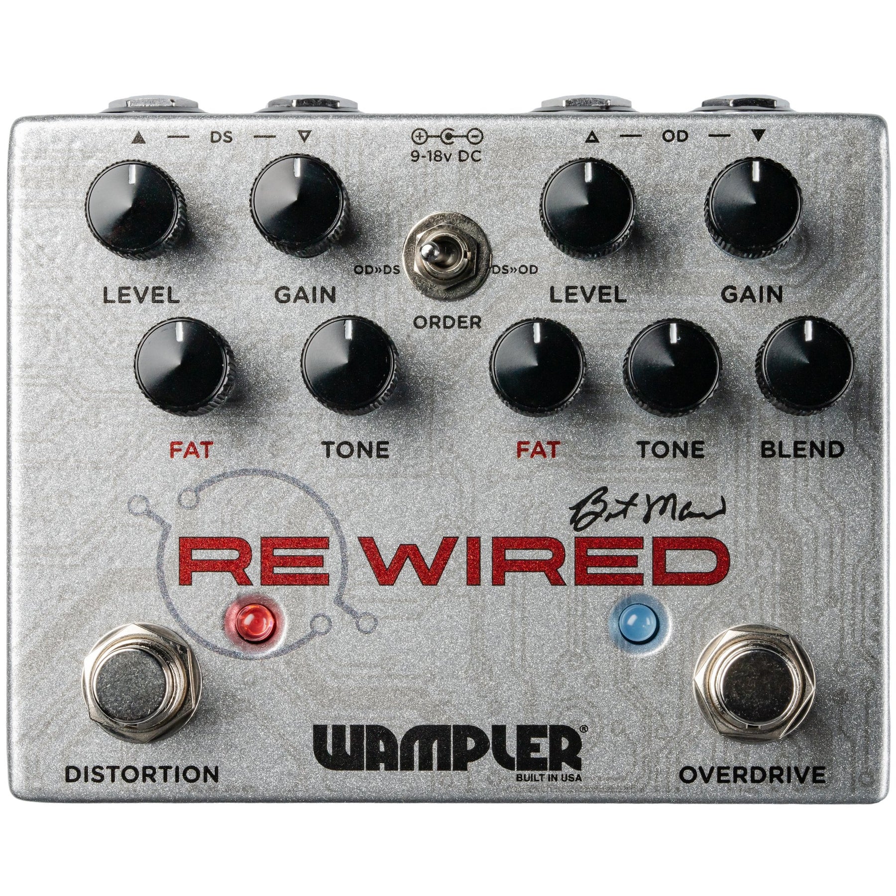 Wampler Brent Mason Rewired Effects Pedal