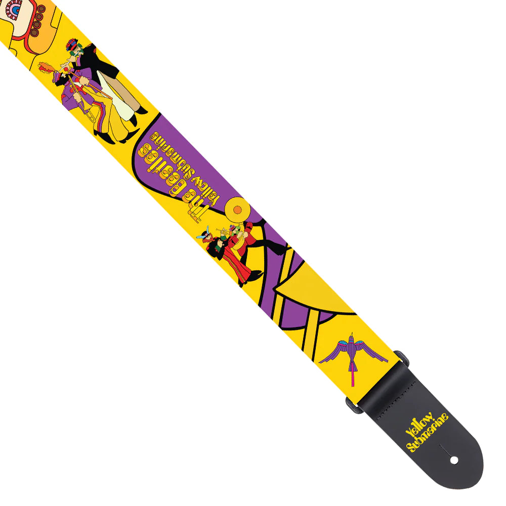 The Beatles Yellow Submarine Guitar Strap - Characters